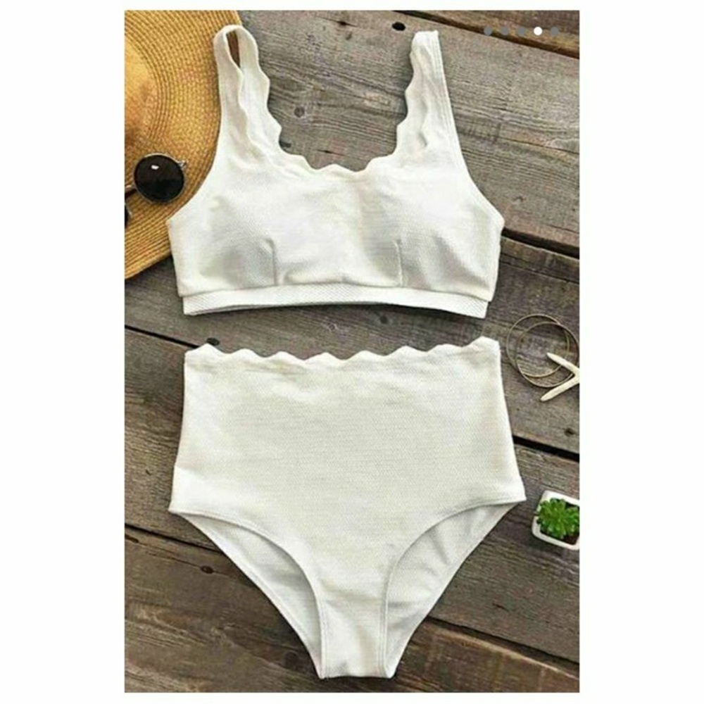 NWT Cupshe High Waisted Retro Bikini